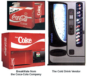 Cold drink vending